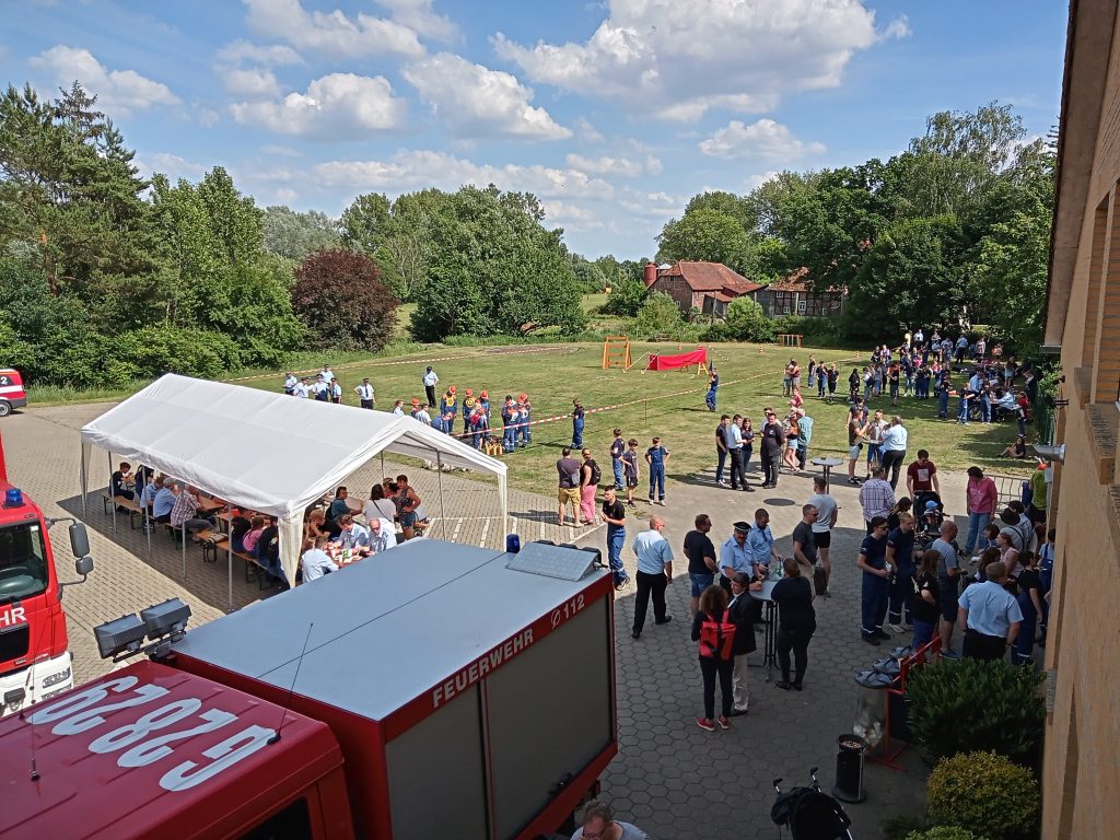 Teilnahme und Ausrichtung der Samtgemeindejugendfeuerwehrwettbewerbe 2022 in Rothemühle