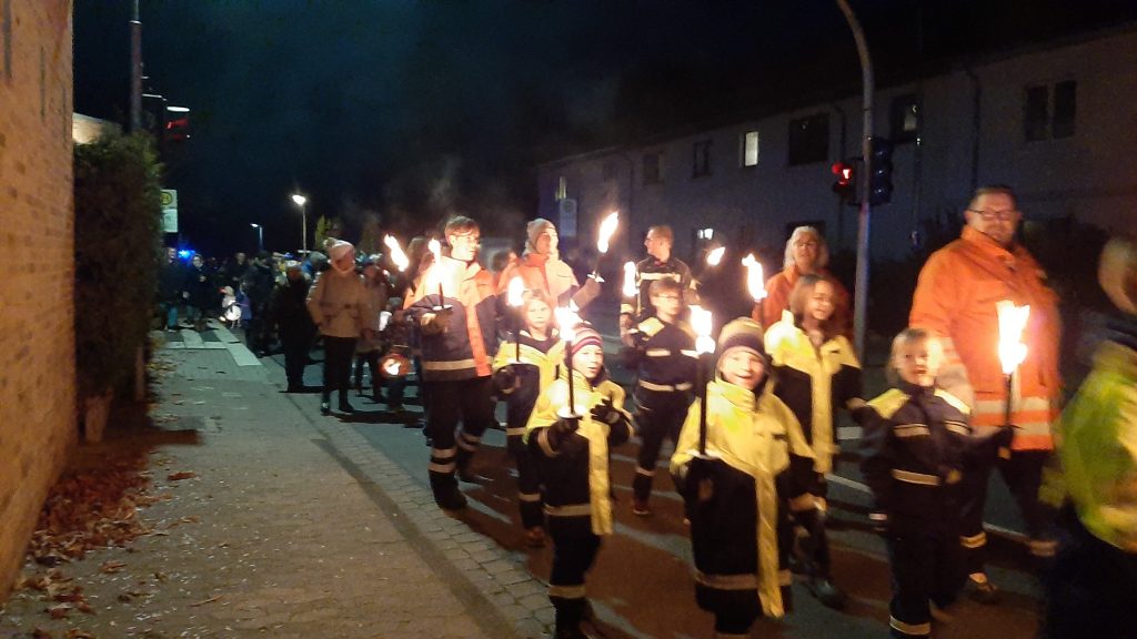 Laternenumzug 2022 in Walle