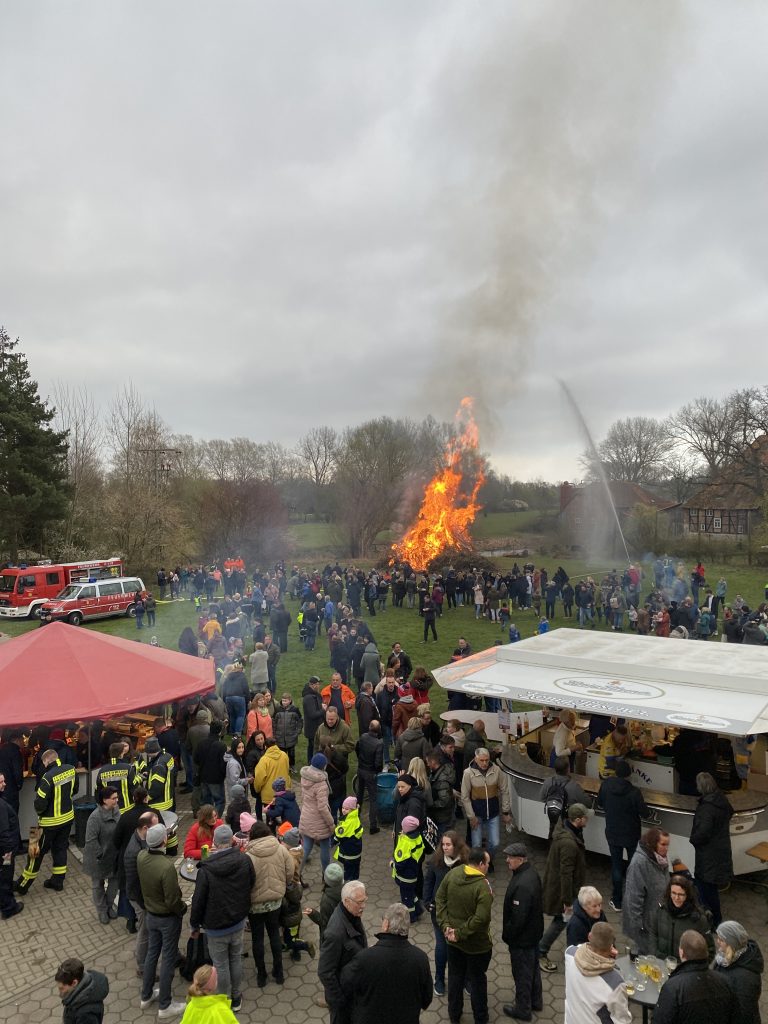Osterfeuer 2023 in Rothemühle
