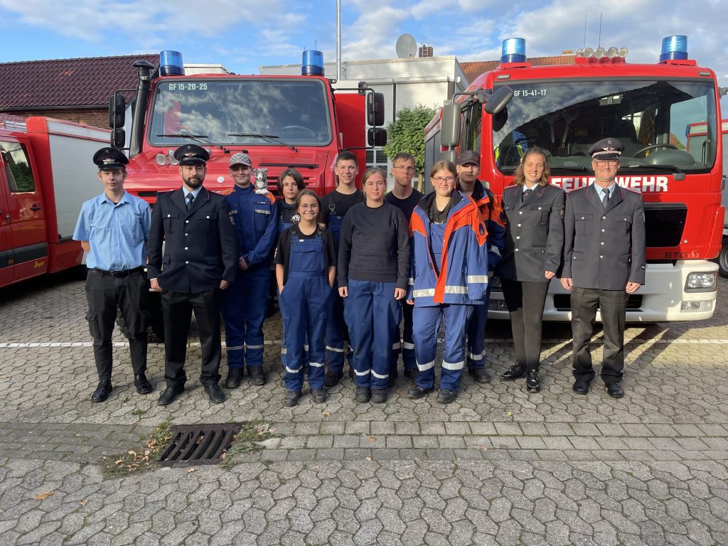 Kreisjugendfeuerwehr-Orientierungsmarsch in Knesebeck