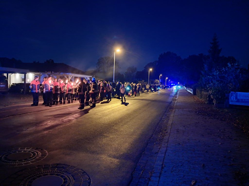 Lampionumzug 2024 in Rothemühle