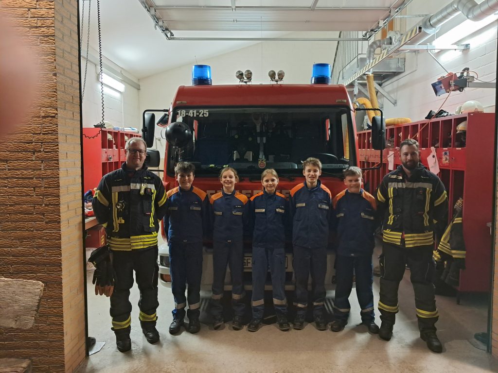 Abnahme der Jugendflamme 1 in Vordorf