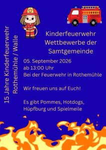 Kinderfeuerwehrwettbewerbe