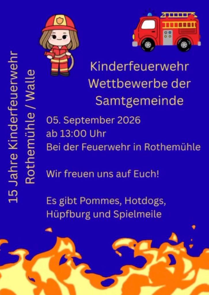 Kinderfeuerwehrwettbewerbe